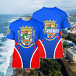 AIO Pride - Puerto Rico Coat Of Arms Style Unisex Adult Shirts