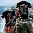 AIO Pride - America - Puerto Rico I'm Puerto Rican Guy Unisex Adult Shirts