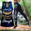 AIO Pride - April Girl I Can Do All Things Through Christ Who Give Me Strength Hollow Tank Top Or Legging