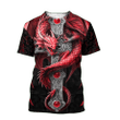 AIO Pride - Dragon With Cross V2 Unisex Adult Shirts