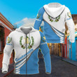 AIO Pride - Guatemala Style - Coat Of Arms Unisex Adult Hoodies