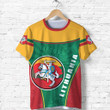 AIO Pride - Lithuania - Lietuva Circle Stripes Flag Proud Version Unisex Adult Shirts
