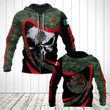 AIO Pride - Mexican Army Camo New Skull Unisex Adult Hoodies