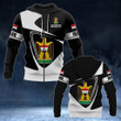 AIO Pride - Customize Iraq Coat Of Arms - Flag V2 Unisex Adult Hoodies