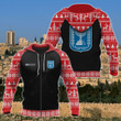 AIO Pride - Customize Israel Christmas Unisex Adult Hoodies