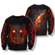 AIO Pride - Skull Fire Unisex Adult Shirts