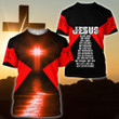 AIO Pride - Christian Jesus Catholic 3D - Red Unisex Adult Shirts