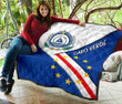 AIO Pride - Cabo Verde Flag And Coat Of Arms Premium Quilt