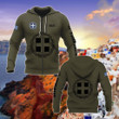 AIO Pride - Customize Greece Coat Of Arms Hoodies