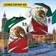 AIO Pride - Customize Mexico Coat Of Arrms Style Unisex Adult Shirts