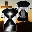 AIO Pride - Christian Jesus Catholic 3D - White Unisex Adult Shirts