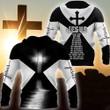 AIO Pride - Christian Jesus Catholic 3D - White Unisex Adult Shirts