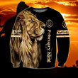 AIO Pride - Customize February King Lion Unisex Adult Shirts