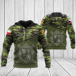 AIO Pride - Customize Army Of The Czech Republic Unisex Adult Hoodies