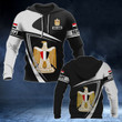 AIO Pride - Customize Egypt Coat Of Arms - Flag V3 Unisex Adult Hoodies