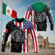 AIO Pride - America - Mexico Aztec Unisex Adult Shirts