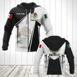 AIO Pride - Customize Mexico Coat Of Arms Black New Form Unisex Adult Hoodies