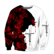AIO Pride - Christian Jesus Catholic Red Roses Unisex Adult Shirts