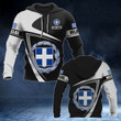 AIO Pride - Customize Hellas Coat Of Arms - Flag V3 Unisex Adult Hoodies