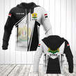 AIO Pride - Customize Syria Coat Of Arms Black New Form Unisex Adult Hoodies