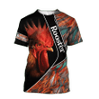 AIO Pride - Rooster 3D Feathers Unisex Adult Shirts