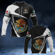 AIO Pride - Customize Mexico Coat Of Arms - Flag V3 Unisex Adult Hoodies