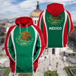 AIO Pride - Coat Of Arms Of Mexico Unisex Adult Hoodies