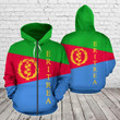 AIO Pride - Eritrea Flag Unisex Adult Hoodies