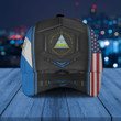 AIO Pride - Nicaragua Coat Of Arms & American Flag Unisex Cap