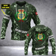 AIO Pride - Customize Denmark Army Camo - New Form Unisex Adult Hoodies