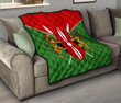 AIO Pride - Kenya Flag And Coat Of Arms Pattern Premium Quilt