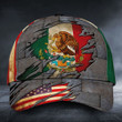 AIO Pride - Mexico & American Flags Unisex Cap