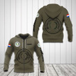 AIO Pride - Customize Paraguay Coat Of Arms Hoodies