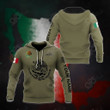AIO Pride - Customize Mexico Coat Of Arms New Unisex Adult Hoodies