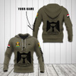 AIO Pride - Customize Iraq Coat Of Arms Hoodies