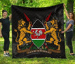 AIO Pride - Kenya Coat Of Arms - Quality Premium Quilt