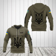 AIO Pride - Customize Ukraine Coat Of Arms Hoodies
