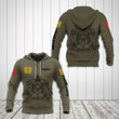 AIO Pride - Customize Morocco Coat Of Arms Hoodies
