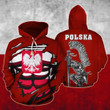 AIO Pride - Poland In Me Red Unisex Adult Hoodies