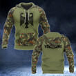 AIO Pride - Customize Germany Coat Of Arms And Camo Style Unisex Adult Hoodies