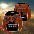 AIO Pride - Lest We Forget Anzac Day Brown Unisex Adult Shirts