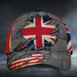 AIO Pride - United Kingdom & American Flags Unisex Cap