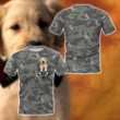 AIO Pride - Golden Retriever Puppy Camo Unisex Adult Shirts