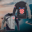 AIO Pride - Customize Croatia Coat Of Arms Sport Style Unisex Adult Hoodies
