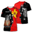 AIO Pride - Customize Papua New Guinea Raggiana Bird-Of-Paradise Unisex Adult Shirts