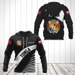 AIO Pride - Customize Tonga Coat Of Arms Black Style Unisex Adult Hoodies