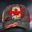 AIO Pride - Canada & American Flags Unisex Cap