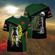AIO Pride - Customize ANZAC Day Soldiers Unisex Adult Shirts