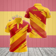 AIO Pride - Custom Name Spain Flag Unisex Adult Shirts