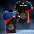AIO Pride - Customize Serbia Future Style Unisex Adult Shirts